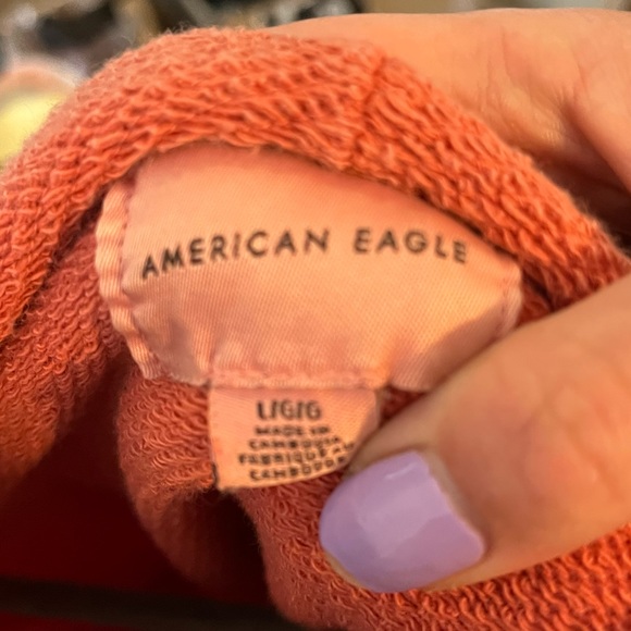 AE Textured Fleece Oversized Hoodie - Picture 7 of 13